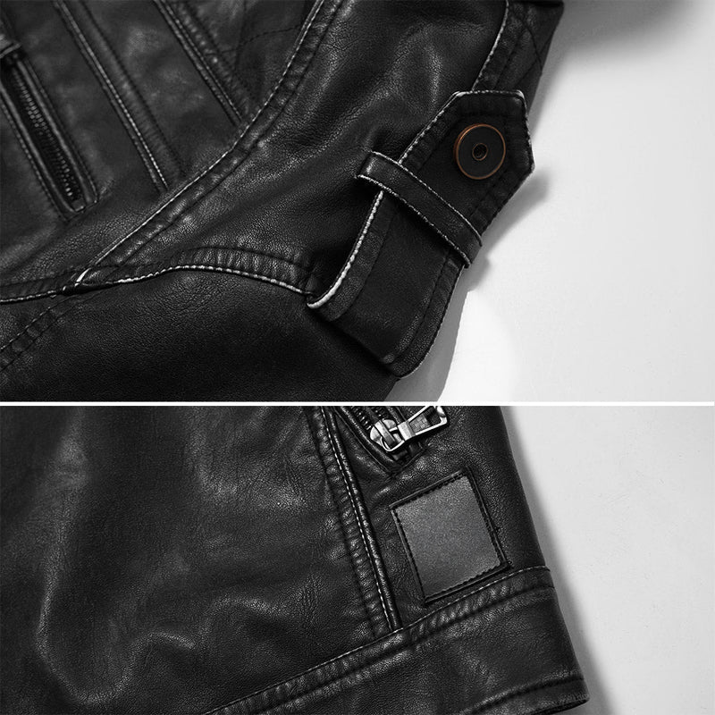 Vanguard Biker Streetwear Leather Jacket