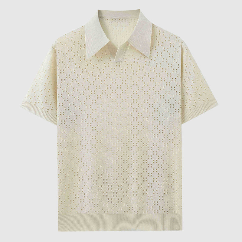 Ben Smith Capri Eyelet Knit Polo