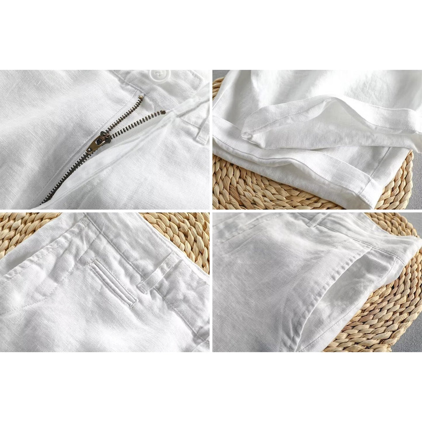Ben Smith Lagoon Linen Shorts