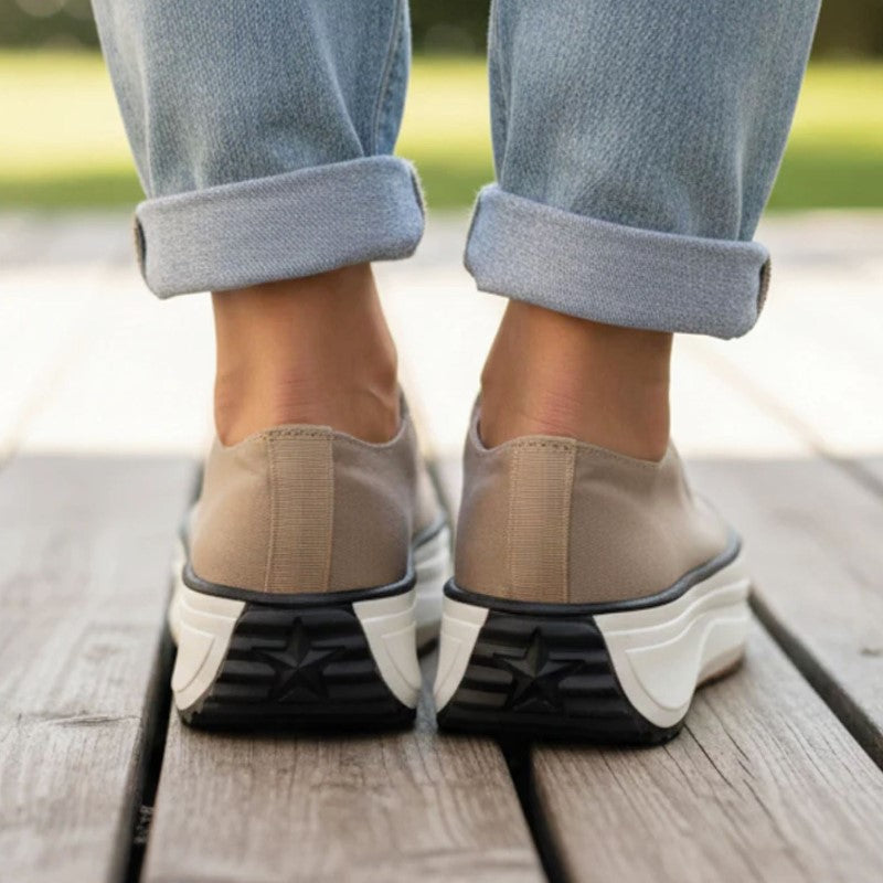 Camille Martin Chunky Sole Lace-Up Sneakers