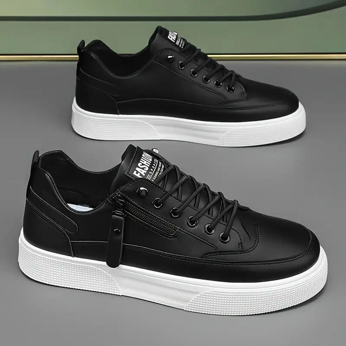 City Stride Leather Sneakers