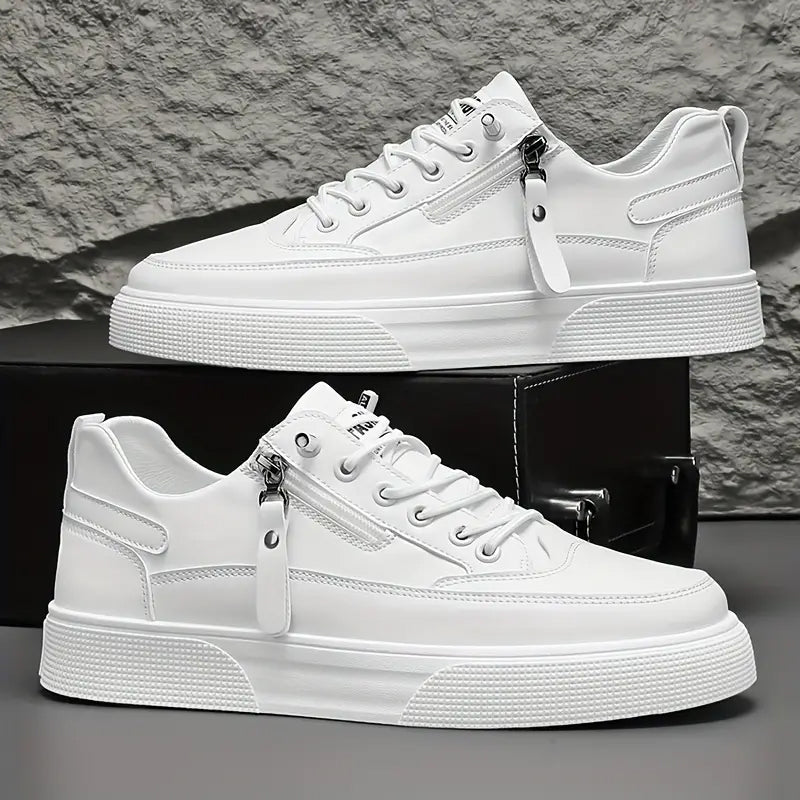 City Stride Leather Sneakers