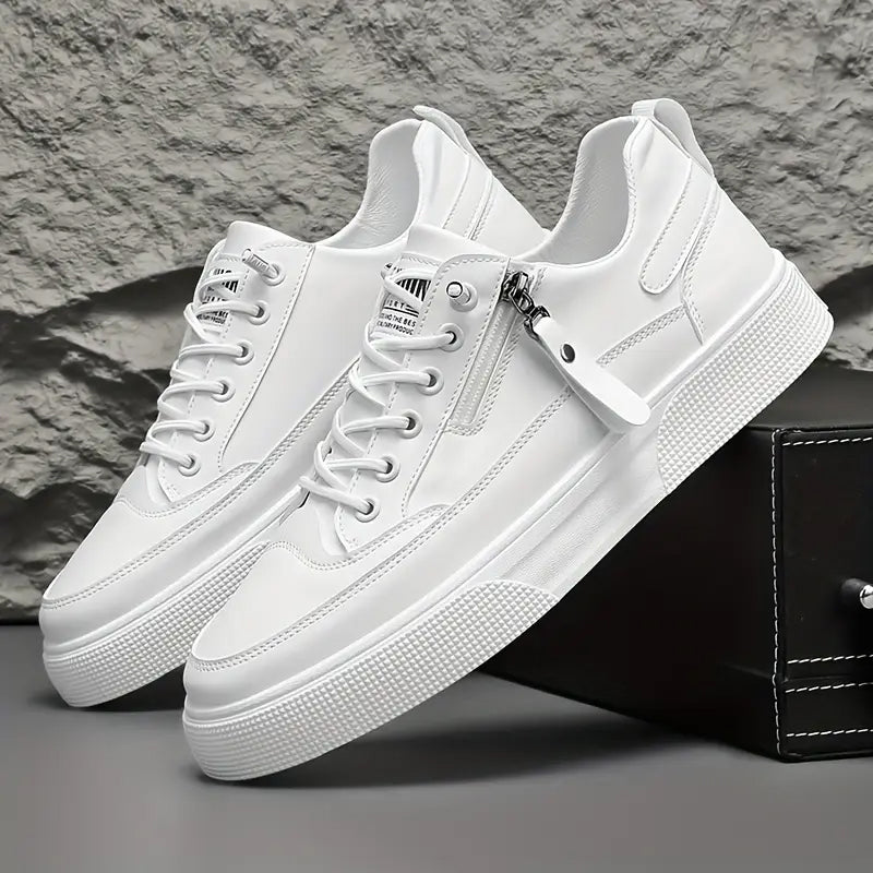 City Stride Leather Sneakers