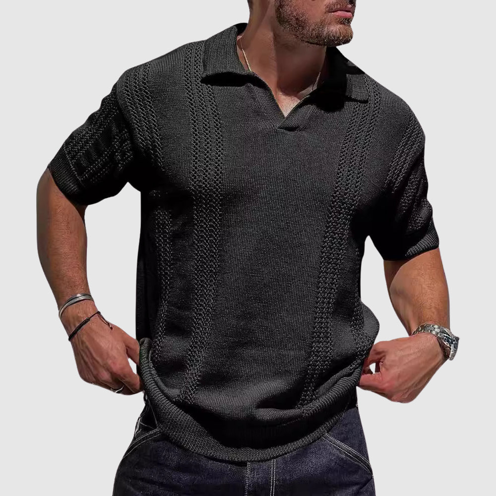 Franco Bianchi Knit Polo Shirt