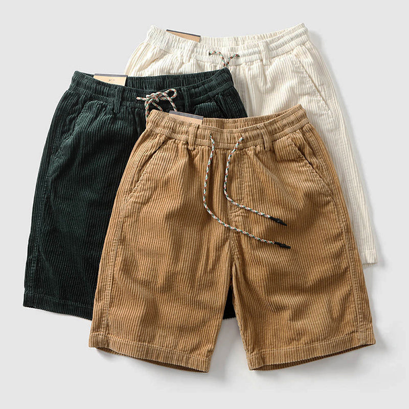 Jack Washington Corduroy Drawstring Shorts