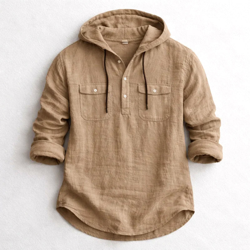 Jack Washington Cotton Hooded Shirt