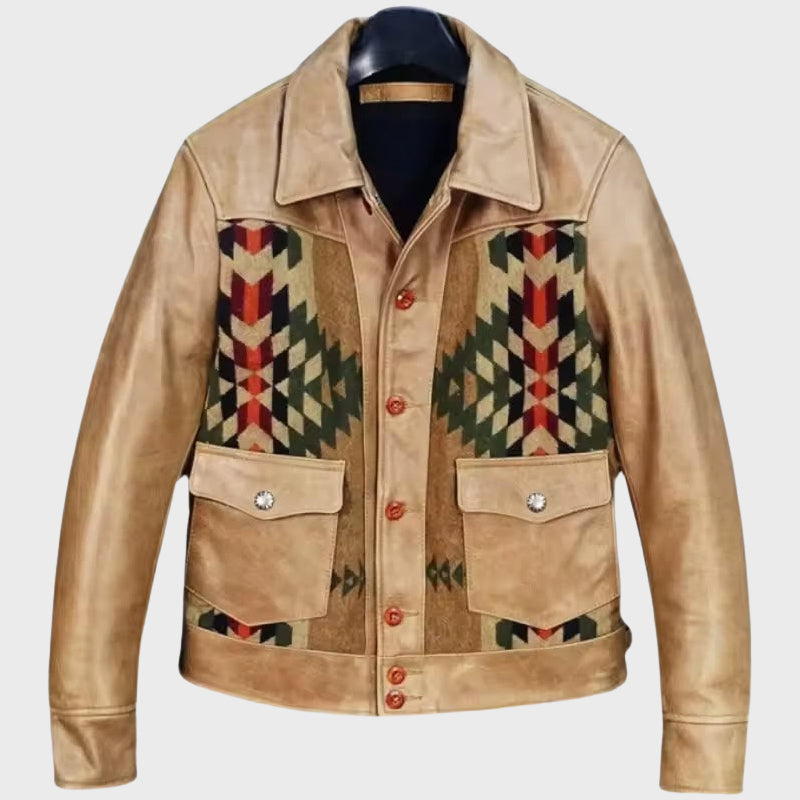 Jack Washington Outlander Leather Jacket
