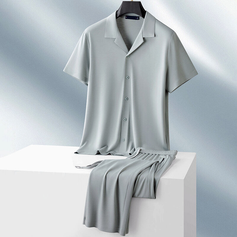 Jack Washington Short Sleeve Summer Set with Pants