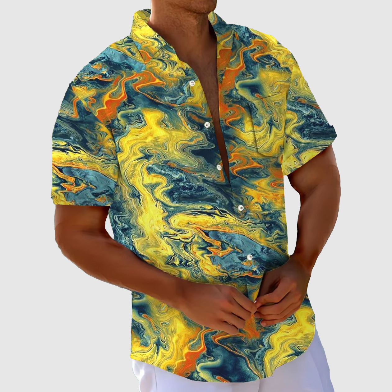 Jack Washington Tropical Bloom Shirt