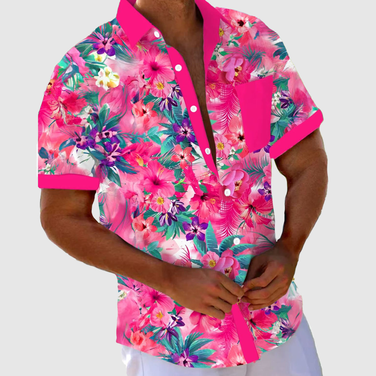 Jack Washington Tropical Bloom Shirt