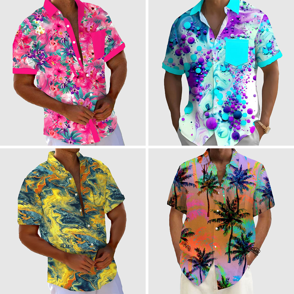 Jack Washington Tropical Bloom Shirt
