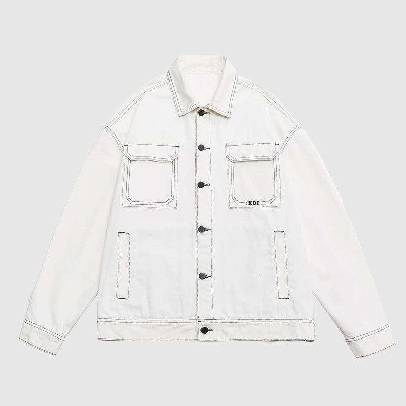 Jack Washington Retro Baggy Denim Jacket