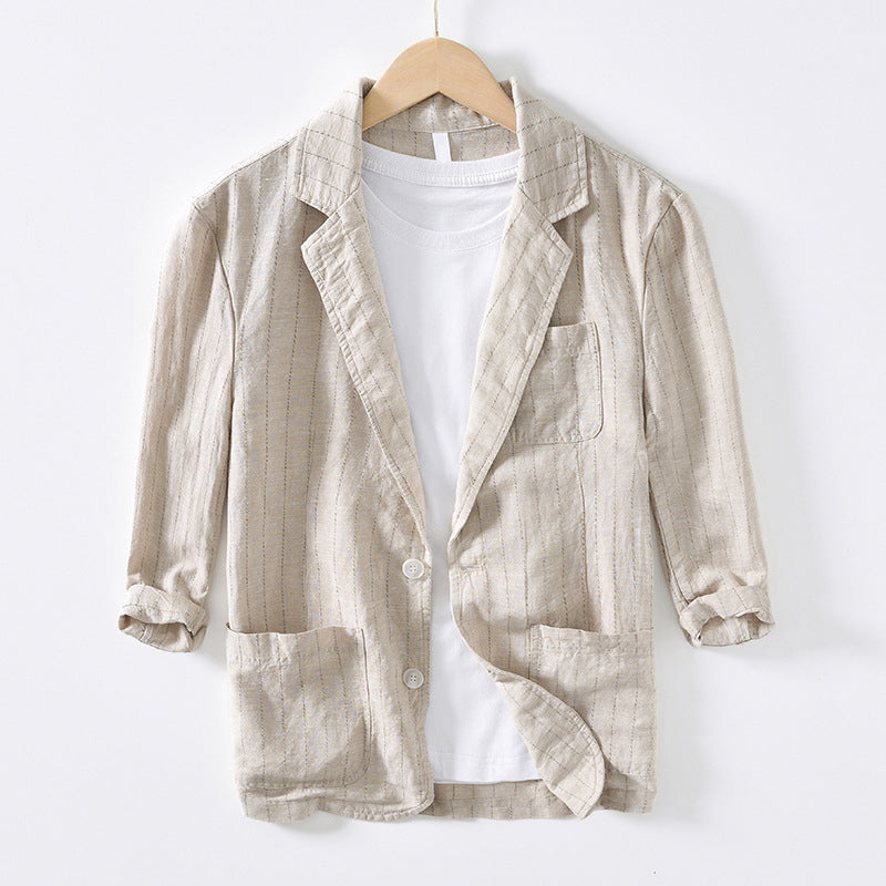James Scott Côte d'Azur Linen Blazer