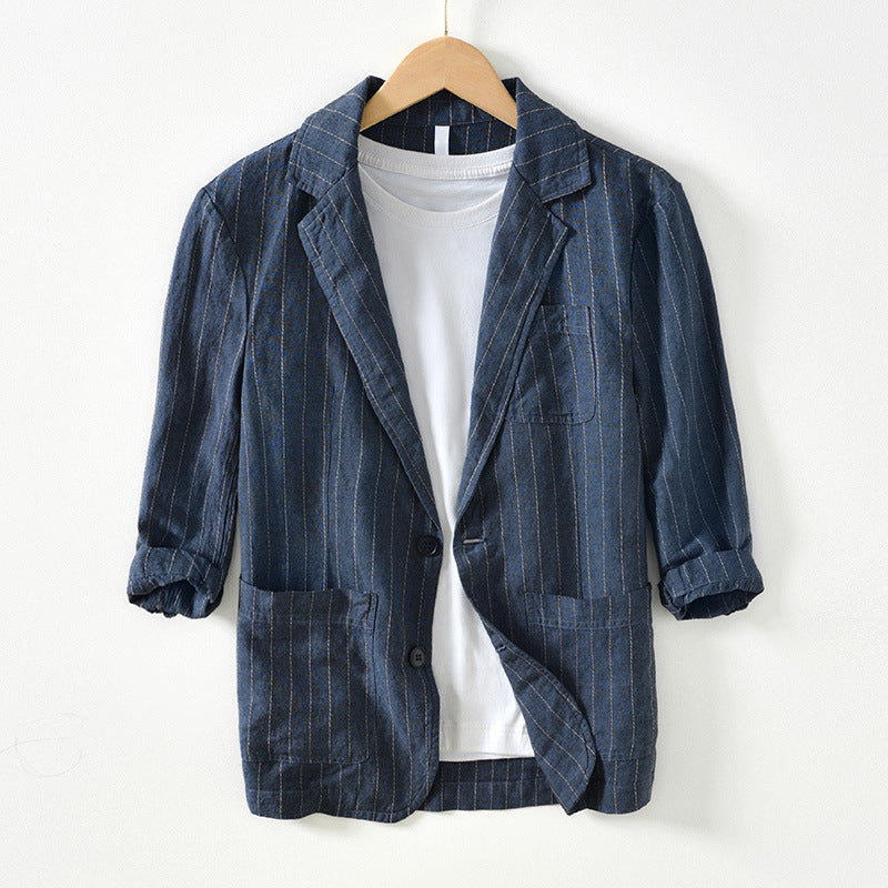 James Scott Côte d'Azur Linen Blazer