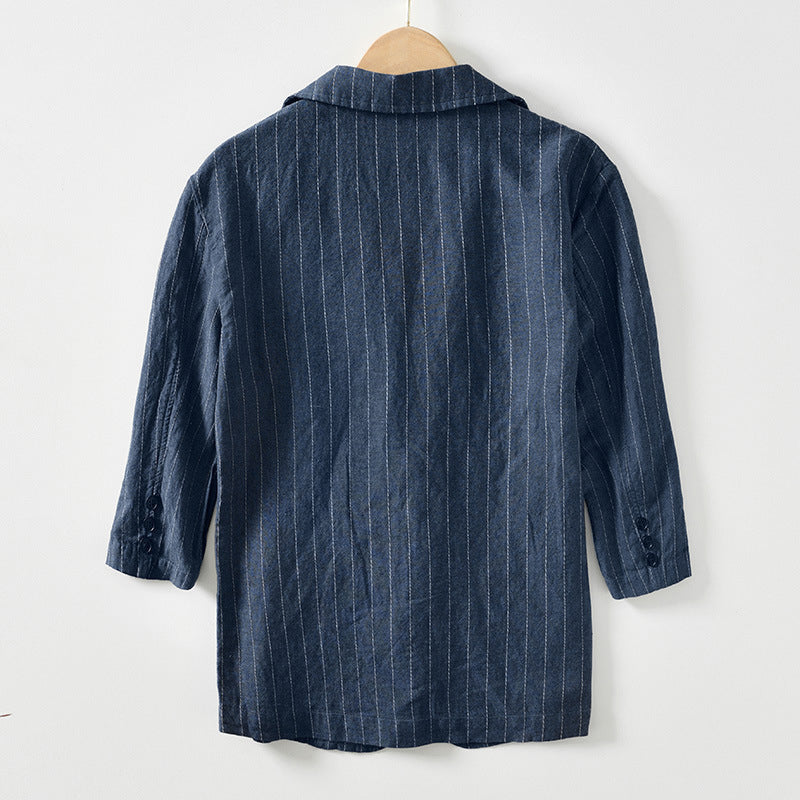 James Scott Côte d'Azur Linen Blazer