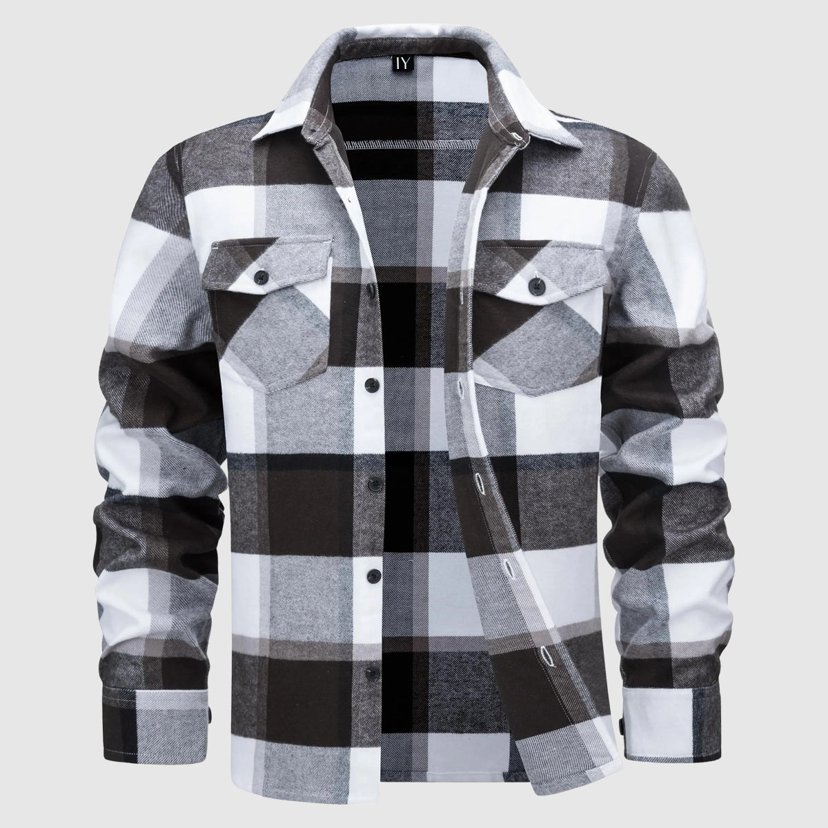 James Scott Metro Check Flannel Shirt