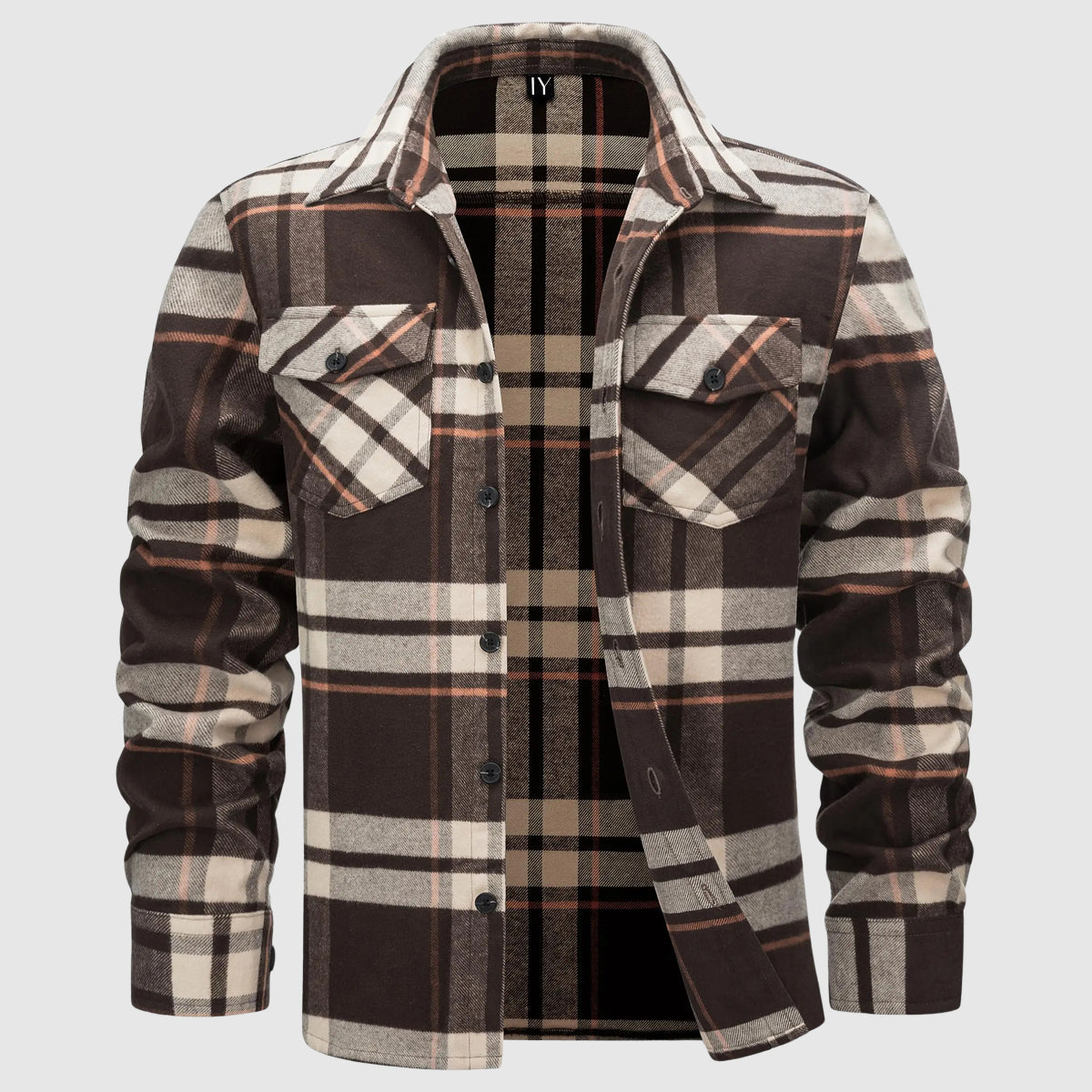 James Scott Metro Check Flannel Shirt