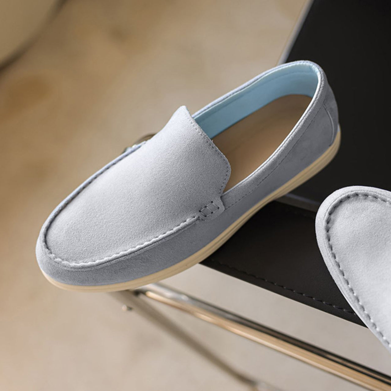 L'Élégance Léger Loafers by Franco Bianchi
