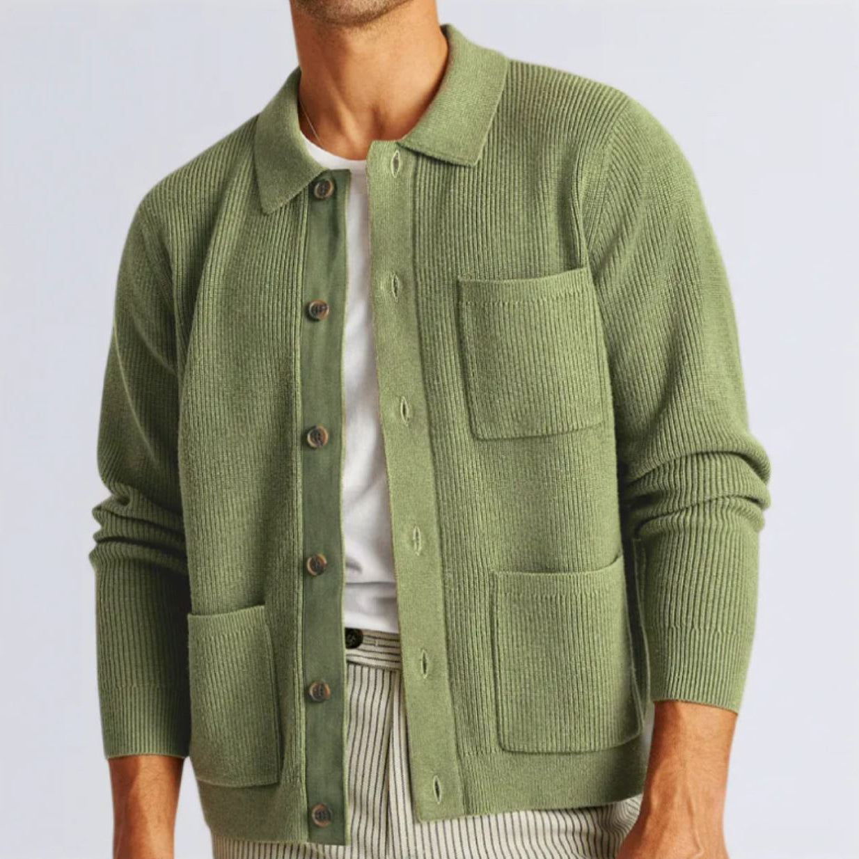 L’Oasis de Sauge Cardigan by Olivier Marquisé