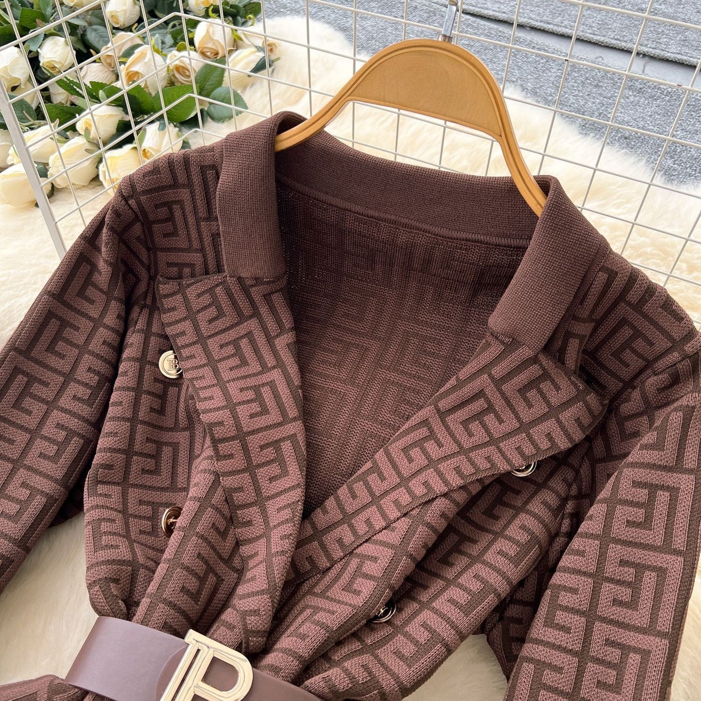 L'élégance Geometric Duo Set by Amelie Fleur