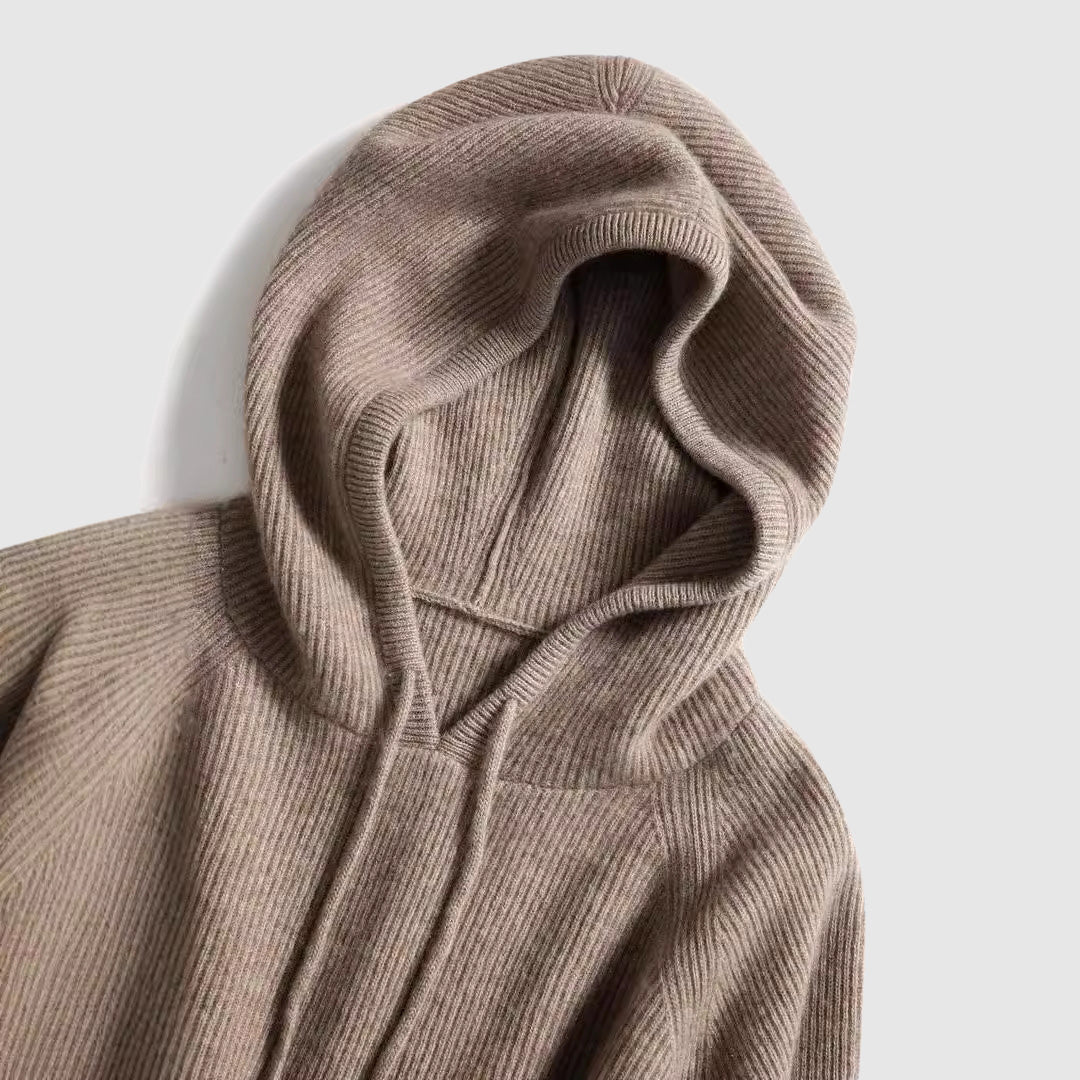 Luxury Soft Cashmere Hooded Women’s Sweater