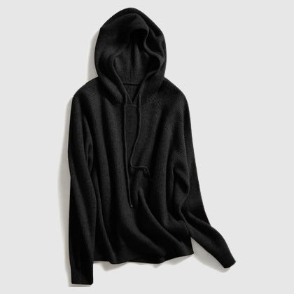 Luxury Soft Cashmere Hooded Women’s Sweater