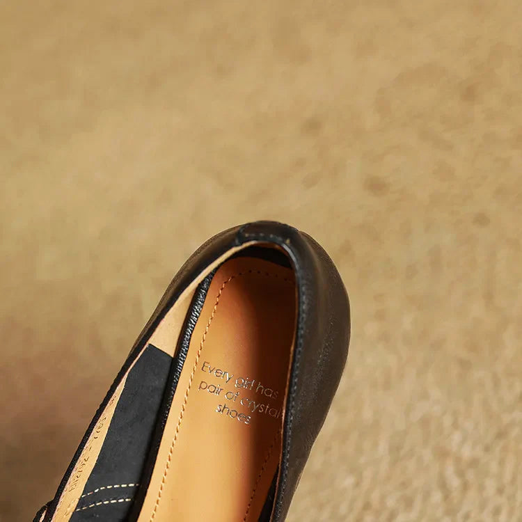 Marcelline Leather Mary Jane Heels