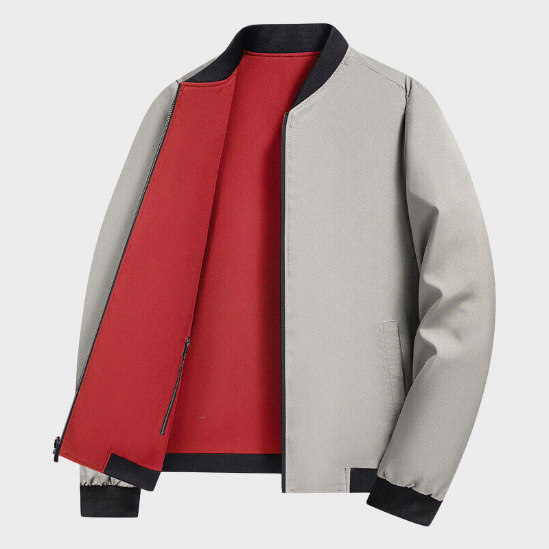 Men’s Convertible DualTone Bomber Jacket
