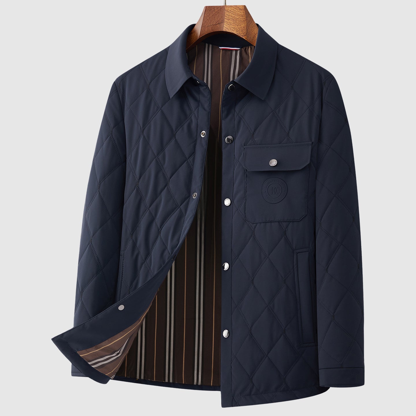 Olivier Marquisé Mulberry Diamond Jacket