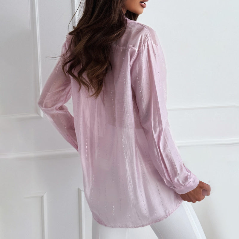 Serra Lightweave Sheer Shirt