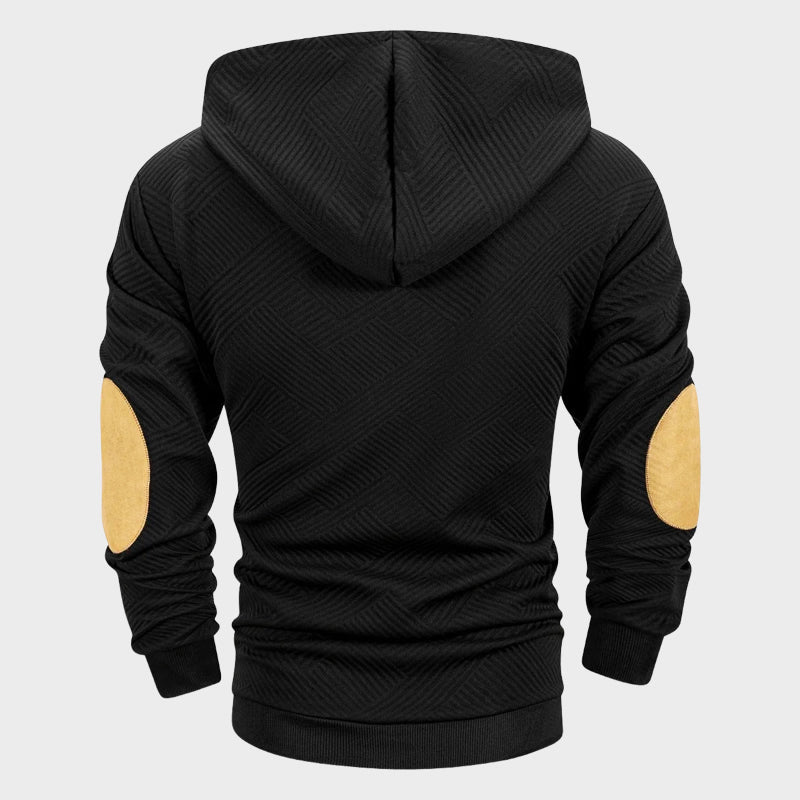 Streetform Textured ButtonUp Hoodie