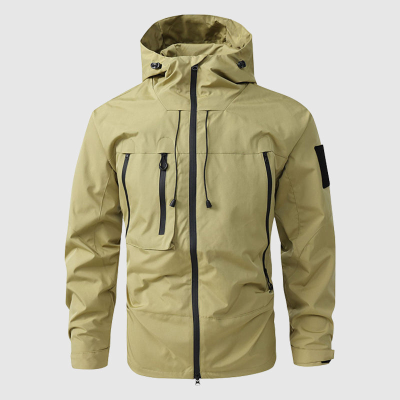 Trail Defender Outdoor Hooded Men’s Jacket