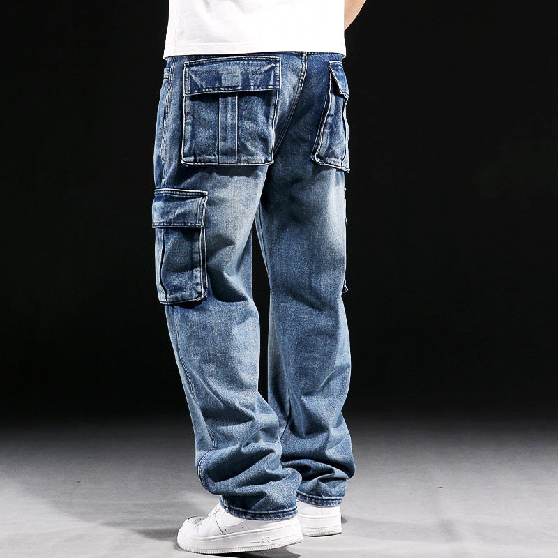 Utility Heavyweight Cargo Denim Jeans