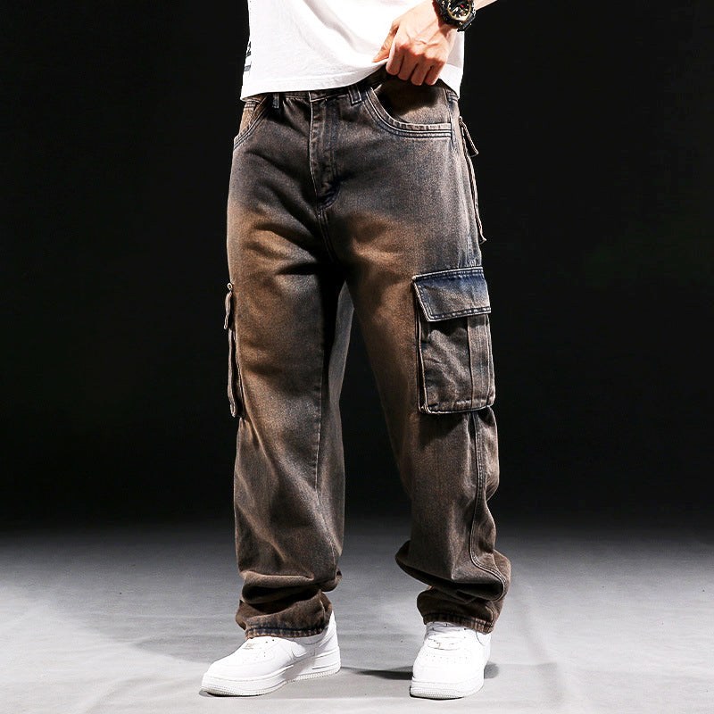 Utility Heavyweight Cargo Denim Jeans