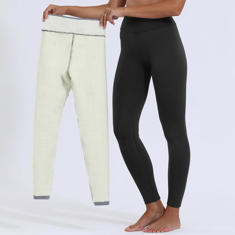 Women’s Elastic Leggings with Plush Inner Lining