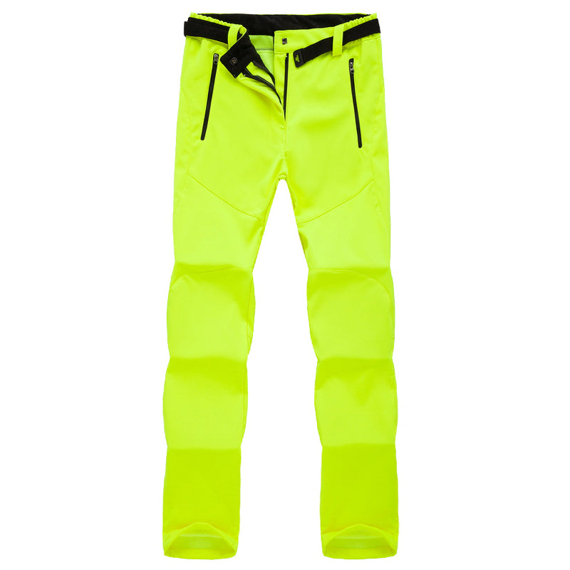 Women’s Fleece-Lined Softshell Pants for Skiing and Hiking