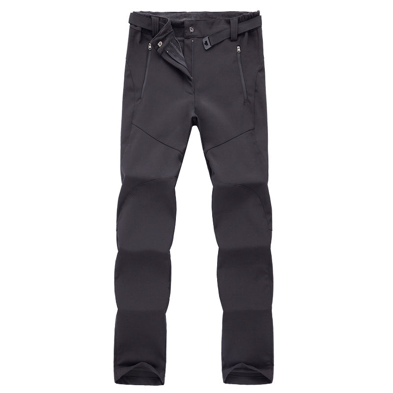 Women’s Fleece-Lined Softshell Pants for Skiing and Hiking