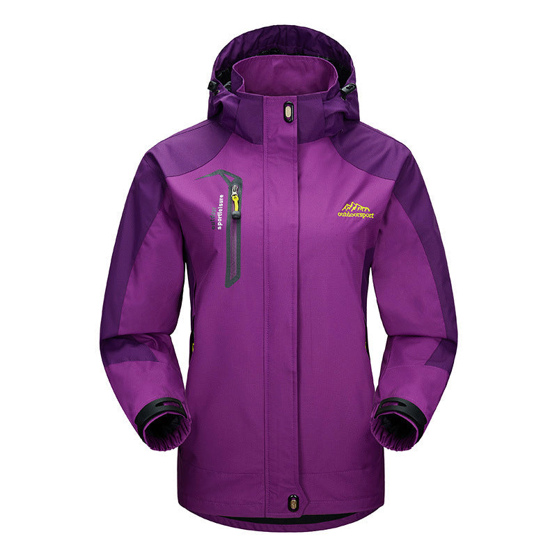 Women’s Waterproof Trail Jacket with Removable Hood
