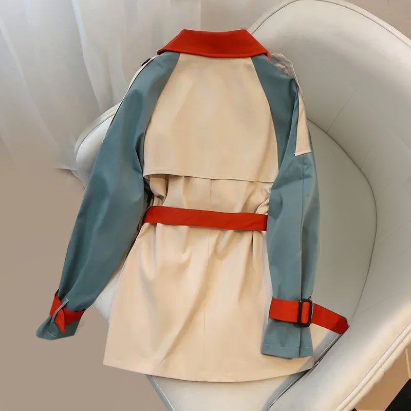 Adeline Accent Trench Coat - Infinityloyal