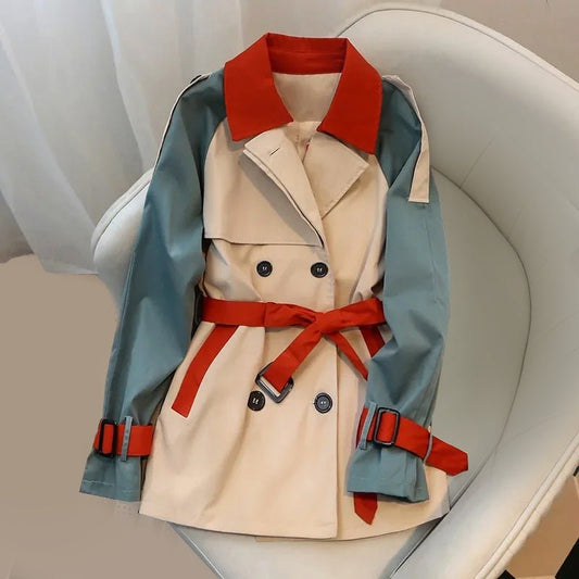 Adeline Accent Trench Coat - Infinityloyal