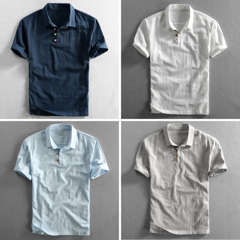 Ben Smith Linen Polo Shirt - Infinityloyal