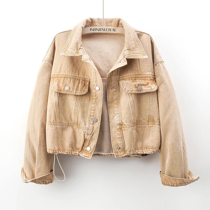 Isabelle DeLacroix Western Denim Jacket - Infinityloyal