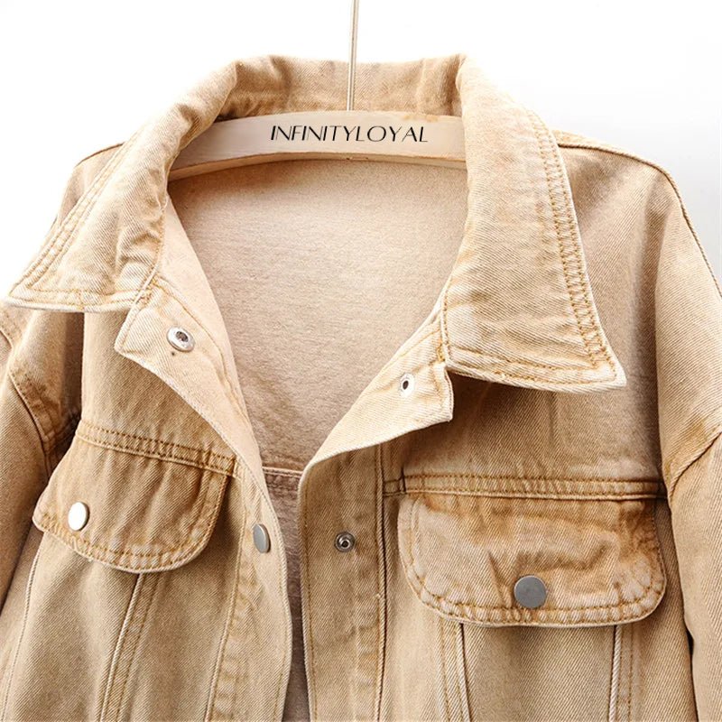 Isabelle DeLacroix Western Denim Jacket - Infinityloyal