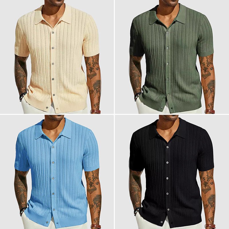 Jack Washington Breezy Knit Shirt - Infinityloyal