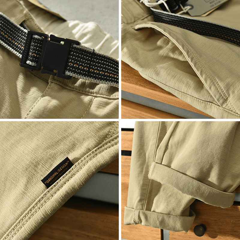 Jack Washington Casual Cotton Pants - Infinityloyal