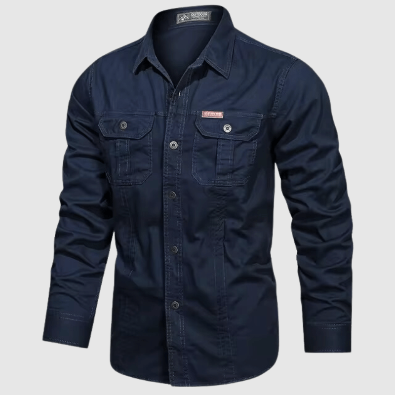 Jack Washington Hudson Cotton Shirt - Infinityloyal