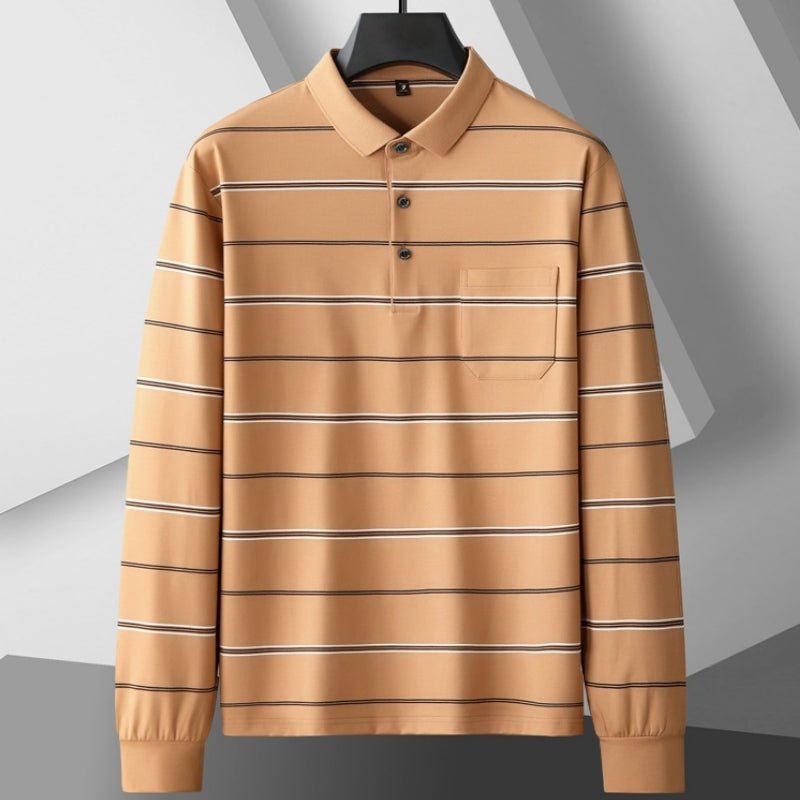 Jack Washington Striped Polo Shirt - Infinityloyal