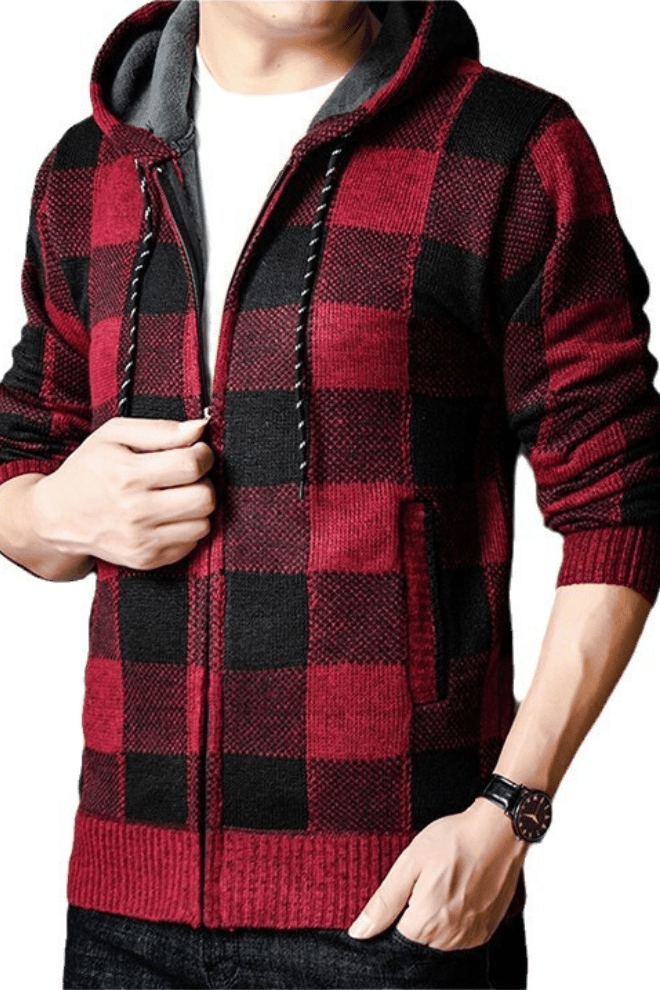 James Scott Checkered Casual Jacket - Infinityloyal