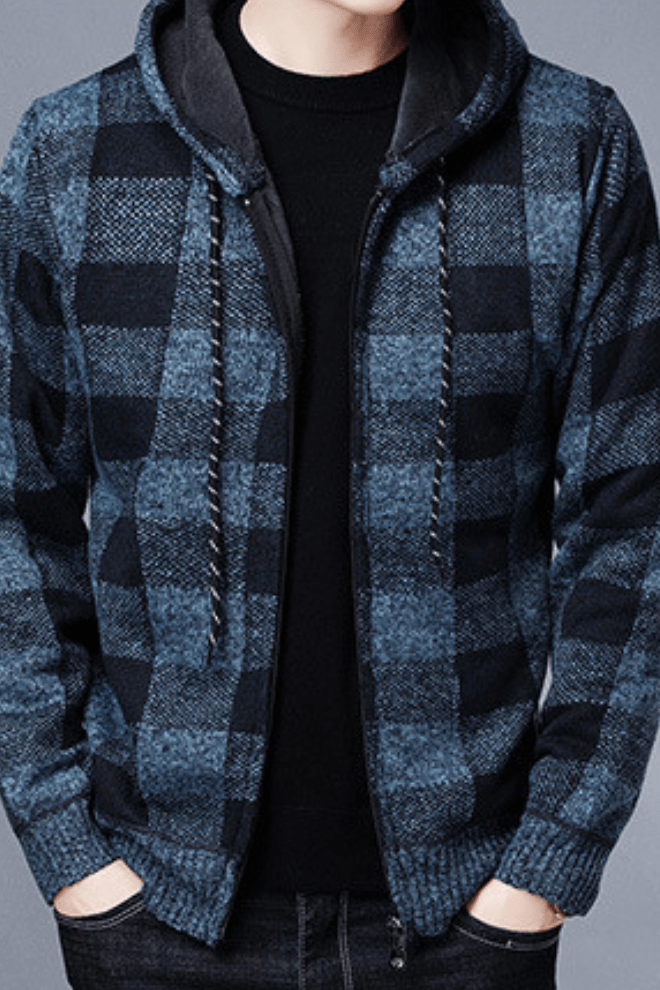 James Scott Checkered Casual Jacket - Infinityloyal