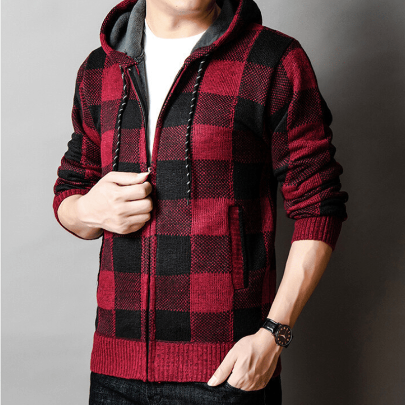 James Scott Checkered Casual Jacket - Infinityloyal